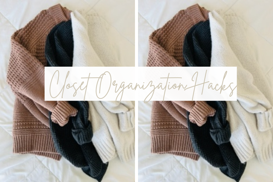 small closet organization hacks 