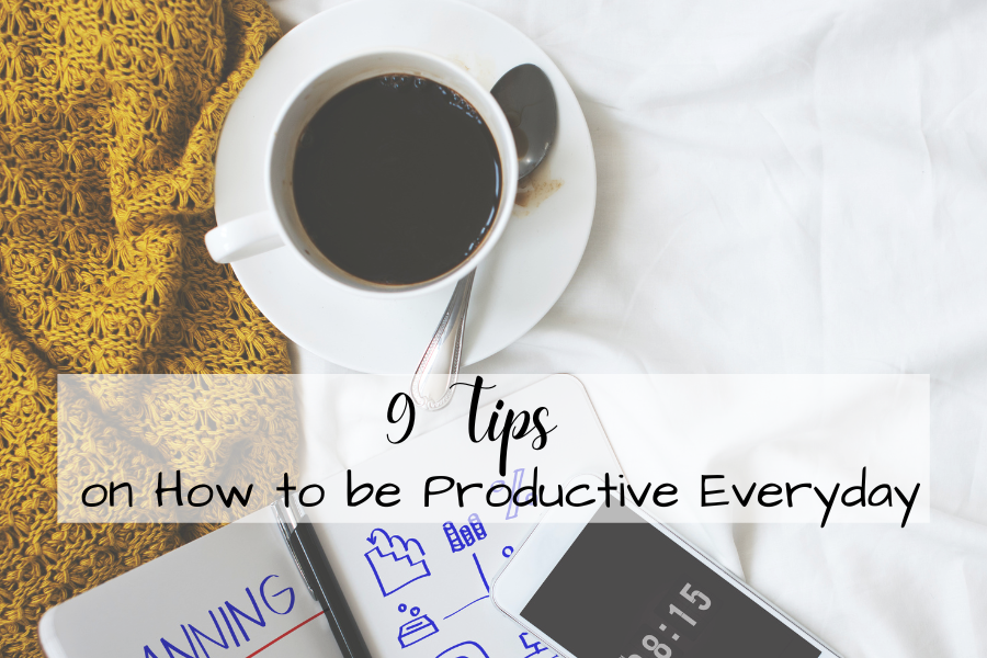 how to be productive in life