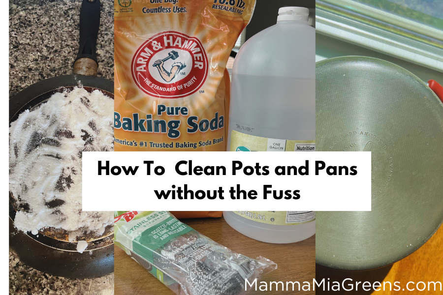 How to clean pots and pans